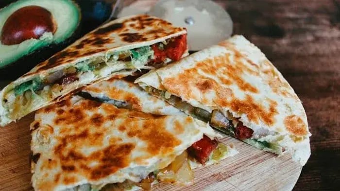 Veg quesadillas