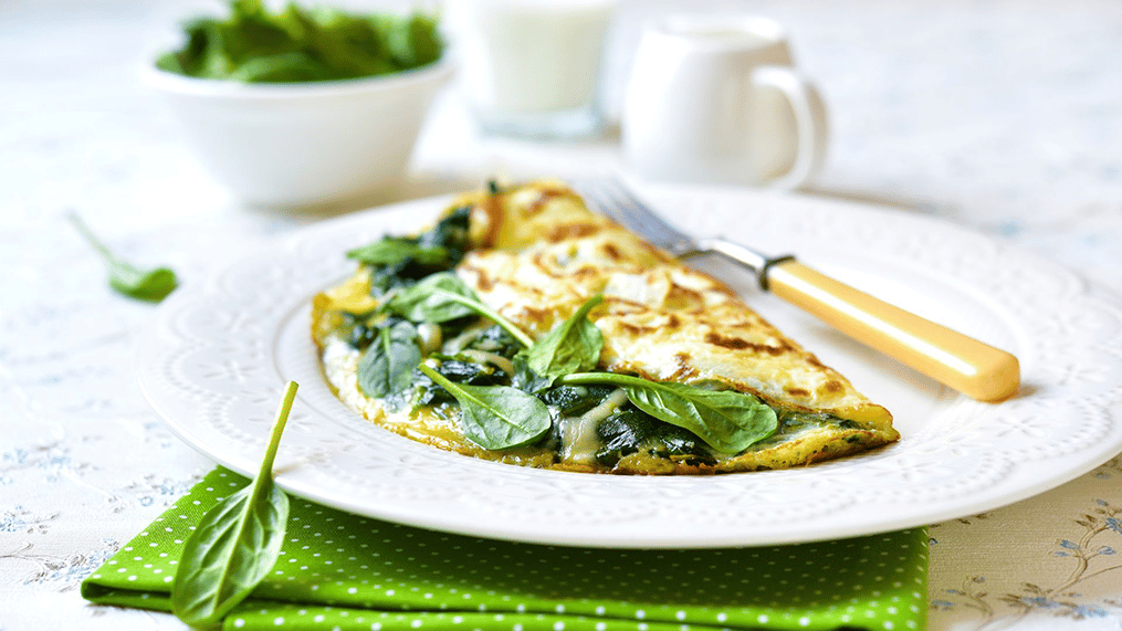 spinach-omelette