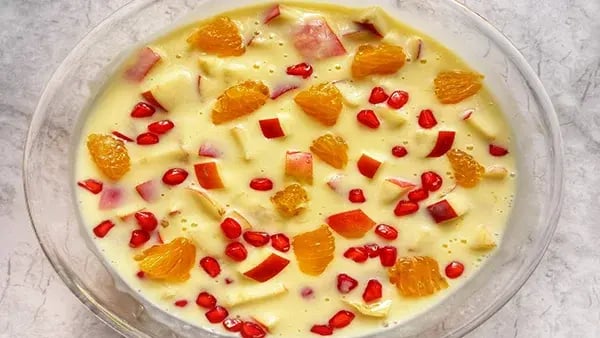 fruit-custard