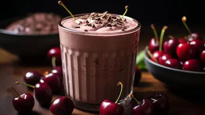 Chocolate Cherry Smoothie